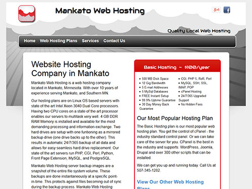 mankato web design